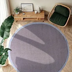 Rund matta (sisal) - Agave (grå)