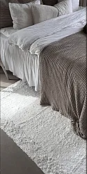 Ryamattor - Ebba Natural Cotton Shaggy (offwhite)