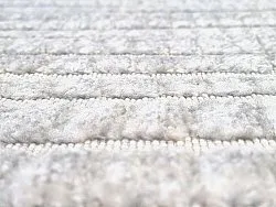 Rund matta - Indoor/Outdoor Kendall (cream/grå)