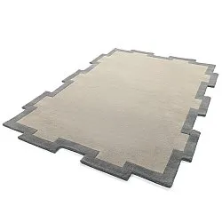 Ullmatta - Agra Hand Tufted Wool Premium (grå)