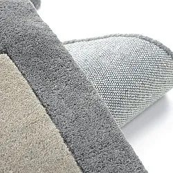Ullmatta - Agra Hand Tufted Wool Premium (grå)