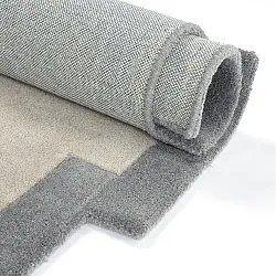 Ullmatta - Agra Hand Tufted Wool Premium (grå)
