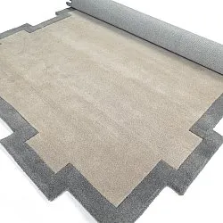 Ullmatta - Agra Hand Tufted Wool Premium (grå)