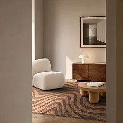 Ullmatta - Aiz Hand Tufted Wool Premium (brun)