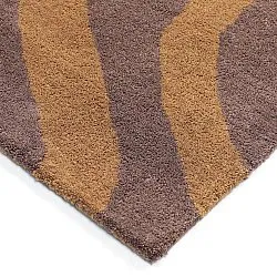 Ullmatta - Aiz Hand Tufted Wool Premium (brun)