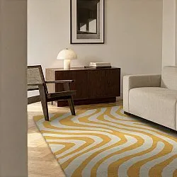 Ullmatta - Aiz Hand Tufted Wool Premium (gul)