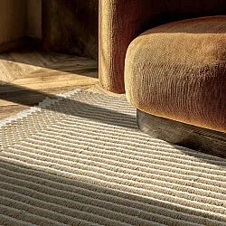 Ullmatta - Arbil (beige/vit)