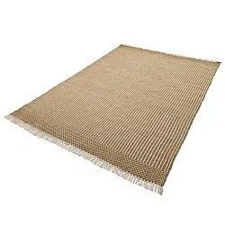 Ullmatta - Arbil (beige/vit)