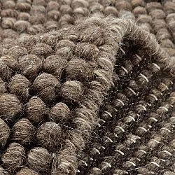 Rund matta - Avafors Wool Bubble (brun/beige)