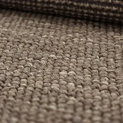 Rund matta - Avafors Wool Bubble (brun/beige)
