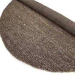 Rund matta - Avafors Wool Bubble (brun/beige)