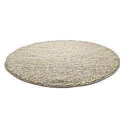 Rund matta - Avafors Wool Bubble (grå/beige)