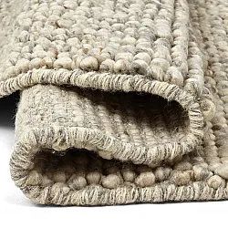 Rund matta - Avafors Wool Bubble (grå/beige)