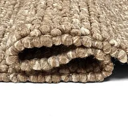 Ullmatta - Avafors Wool Bubble (ljusbrun/vit)