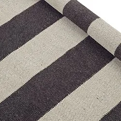 Ullmatta - Garine (svart/beige)