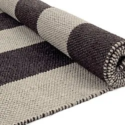 Ullmatta - Garine (svart/beige)