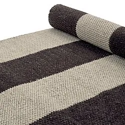 Ullmatta - Garine (svart/beige)