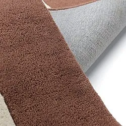 Ullmatta - Gaya Hand Tufted Wool Premium (creme/brun)