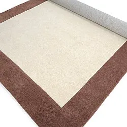 Ullmatta - Gaya Hand Tufted Wool Premium (creme/brun)