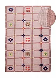 Ullmatta - Lausanne Flatweave Tufted Premium (rosa)