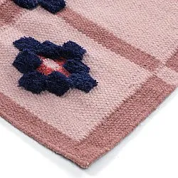 Ullmatta - Lausanne Flatweave Tufted Premium (rosa)