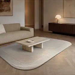 Ullmatta - Puri Hand Tufted Wool Premium (creme/vit)