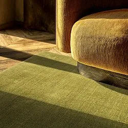 Ullmatta - Rozel Handloom Wool Premium (mossgrön)