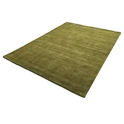 Ullmatta - Rozel Handloom Wool Premium (mossgrön)