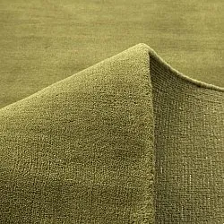 Ullmatta - Rozel Handloom Wool Premium (mossgrön)