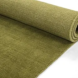 Ullmatta - Rozel Handloom Wool Premium (mossgrön)