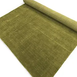 Ullmatta - Rozel Handloom Wool Premium (mossgrön)