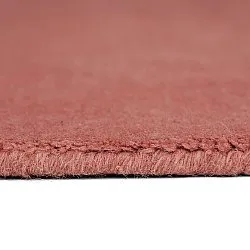 Ullmatta - Rozel Handloom Wool Premium (dimröd)