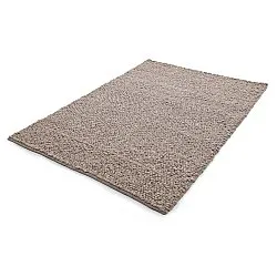 Ullmatta - Sala Irregular Wool Bubble (taupe/vitmelerad)