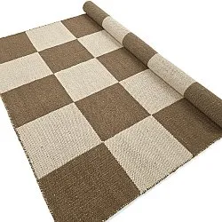 Ullmatta - Scacco (brun/beige)