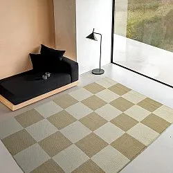Ullmatta - Scacco (vit/beige)