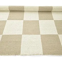 Ullmatta - Scacco (vit/beige)