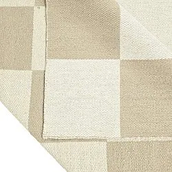 Ullmatta - Scacco (vit/beige)
