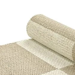 Ullmatta - Scacco (vit/beige)