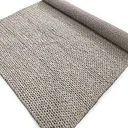 Ullmatta - Talvia Braided Wool (grå)