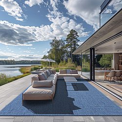 Wiltonmatta - Monsanto (blå)