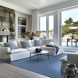 Wiltonmatta - Monsanto (blå)