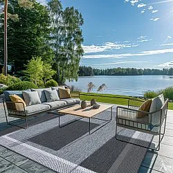 Inomhus- utomhusmatta - Alta (grå)