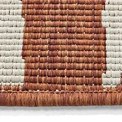 Rund matta - Indoor/Outdoor Winona (orange)