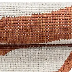 Rund matta - Indoor/Outdoor Winona (orange)
