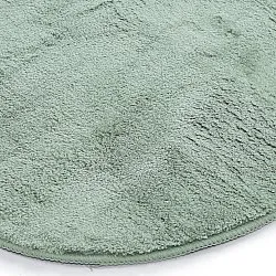 Vågig Gångmatta - Aranga Super Soft Fur (grön)