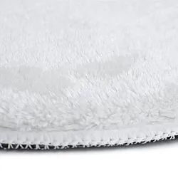 Vågig Gångmatta - Aranga Super Soft Fur (vit)