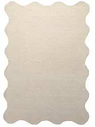 Vågig Ullmatta - Diu Hand Tufted Wool Premium (creme)