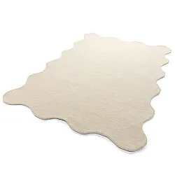 Vågig Ullmatta - Diu Hand Tufted Wool Premium (creme)