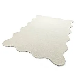 Vågig Ullmatta - Diu Hand Tufted Wool Premium (vit)