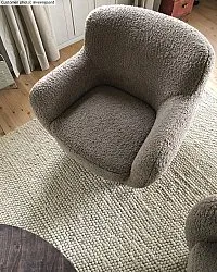 Ullmatta - Avafors Wool Bubble (beige)